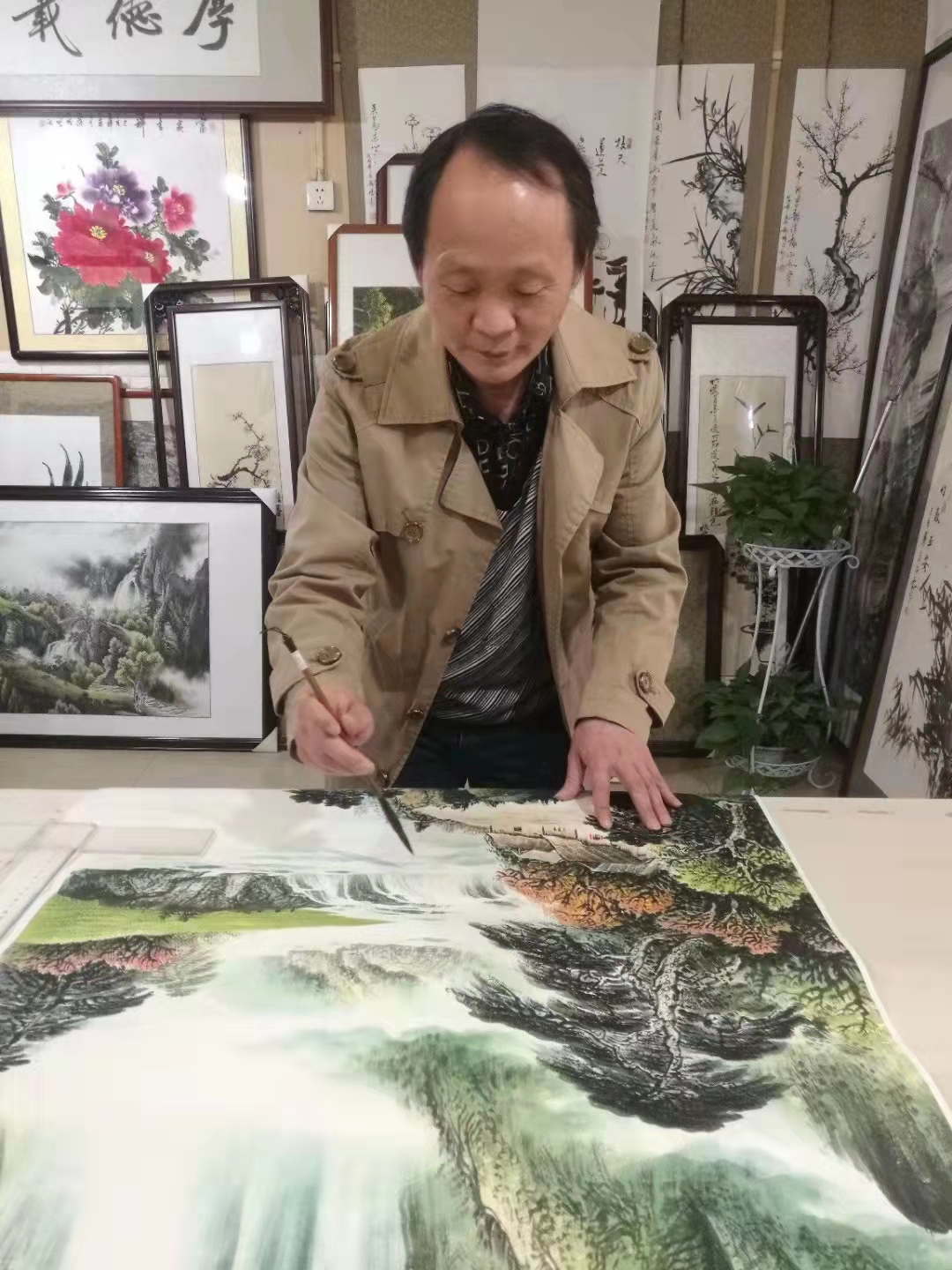 胡榮-湖北书画家