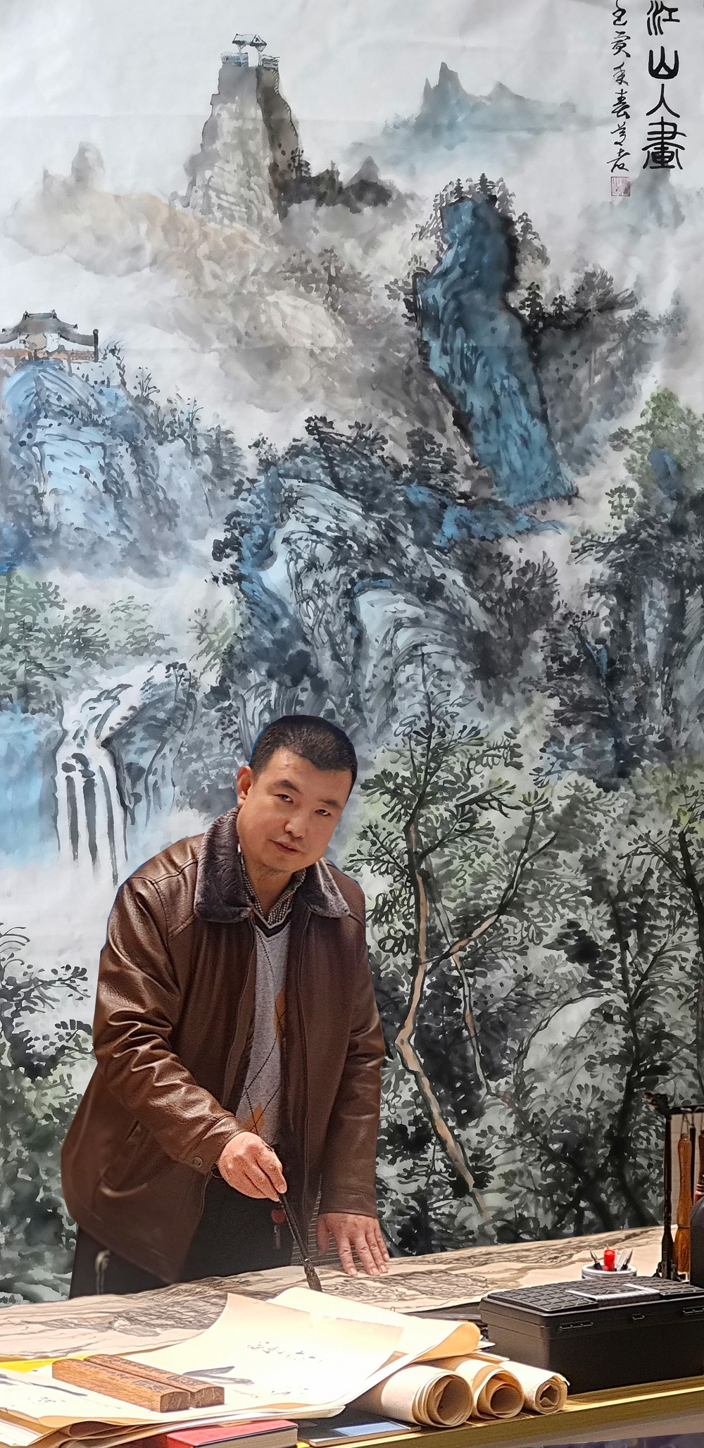 张志斌-浙江书画家