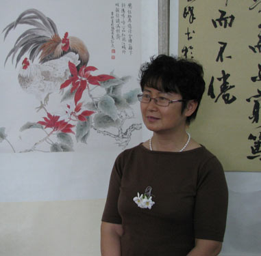 葛红简介,葛红作品展示,国画家葛红