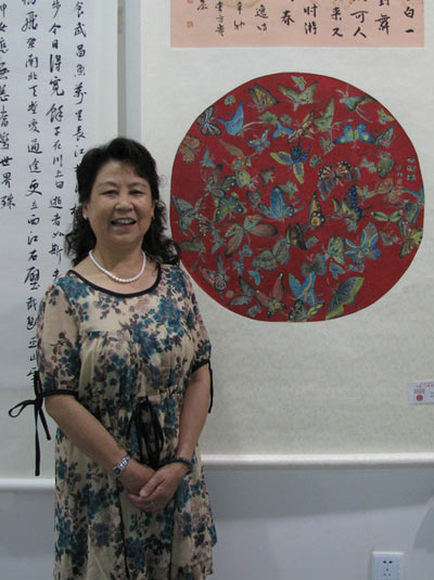白兰玉简介,白兰玉作品展示,国画家白兰玉
