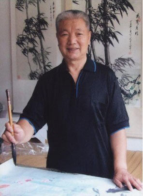 岳子云简介,岳子云作品展示,国画家岳子云