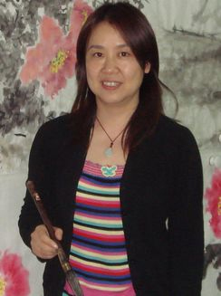 朱勤英简介,朱勤英作品展示,国画家朱勤英