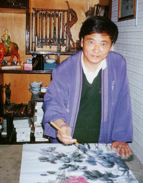左杭林简介,左杭林作品展示,国画家左杭林