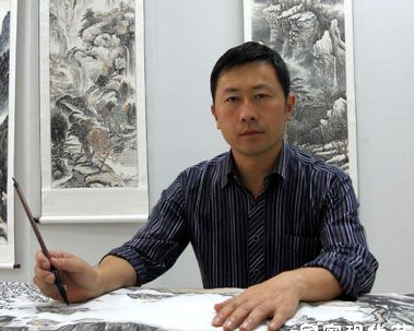 袁志正简介,袁志正作品展示,国画家袁志正