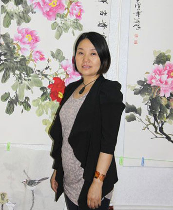 崔卉子简介,崔卉子作品展示,国画家崔卉子