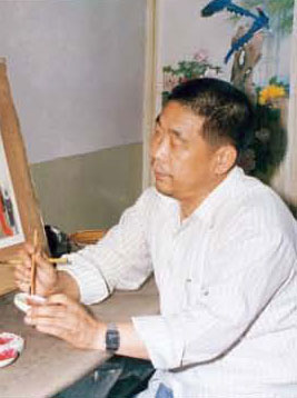 辛鹤江简介,辛鹤江作品展示,国画家辛鹤江