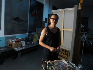 张哲溢简介,张哲溢作品展示,国画家张哲溢