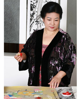 傅继英简介,傅继英作品展示,国画家傅继英