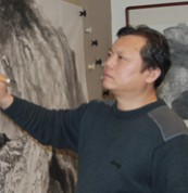 洪潮简介,洪潮作品展示,国画家洪潮